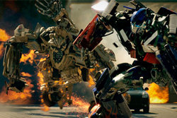 2. (tie) “Transformers” (2007)Pirated 19 million times The science fiction film “Transformers” was released in 2007. It received a lukewarm critical reception, with The Chicago Reader calling it a “gigantic commercial for Hasbro.” The movie was more warmly received at the worldwide box office, where it earned $710 million. It has gone on to spawn two sequels and has been illegally downloaded 19 million times.