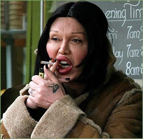 That cigarette must be terrified.