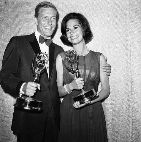Dick Van Dyke and Mary Tyler Moore both won in 1964!