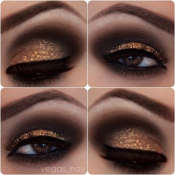 26 Ways To Make Glitter Your New Smokey Eye