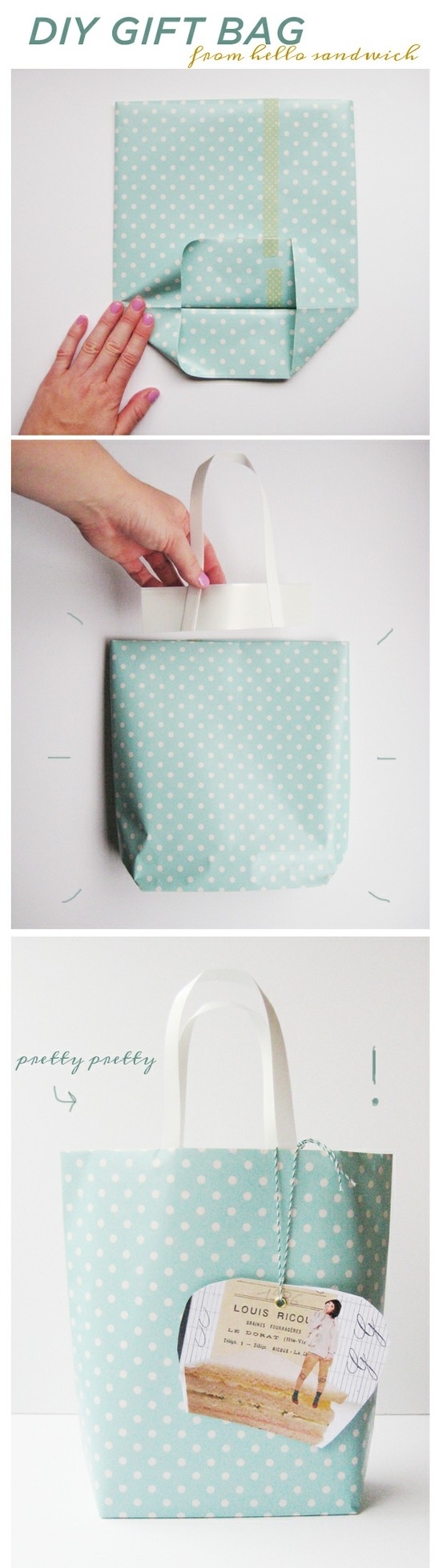 make a bag out of a shawl - creative diy idea