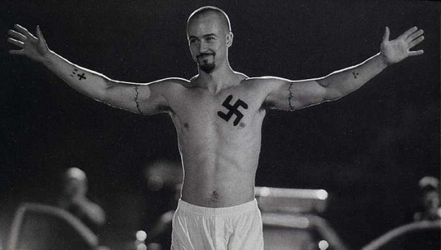 There's evil Edward Norton, post curb-stomp from American History X.