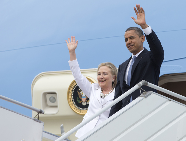 Secretary of State Hillary Clinton and President Obama, in Myanmar on Nov. 19, 2012, have not yet commented on the latest introduction of a "draconian" anti-gay bill in Uganda.