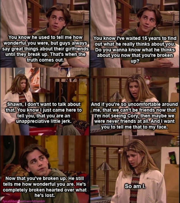 cory and topanga memes