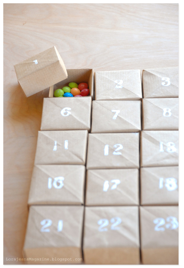 33 Clever And Adorable Diy Advent Calendars - Diy Advent Calendar Box