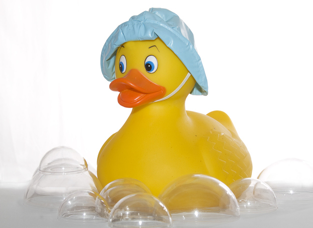 After hearing that his son was having "weird" and "strange" fights with the bath toy, a man made the decision to get rid of the happy little creature by auctioning it off on eBay. Somewhat shockingly, it sold for $107.50.