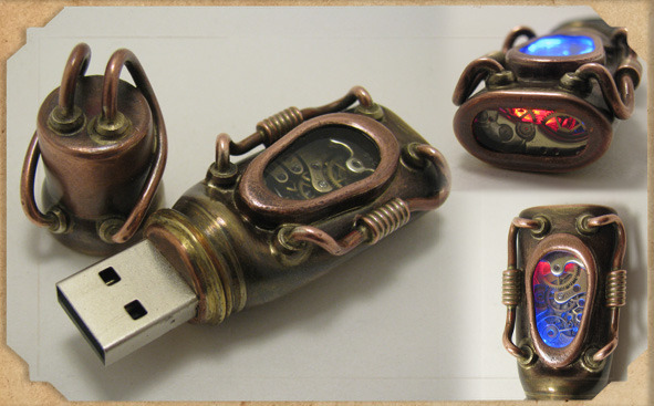 Like Steampunk Flashdrives