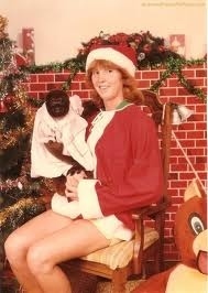 Silver: I could be wrong, but I don't remember putting "monkey in a dress" on my Christmas wish list.
