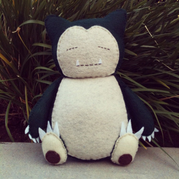 diy snorlax plush