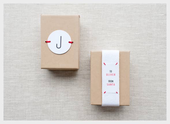Get the directions for this simple but lovely gift tag tutorial.
