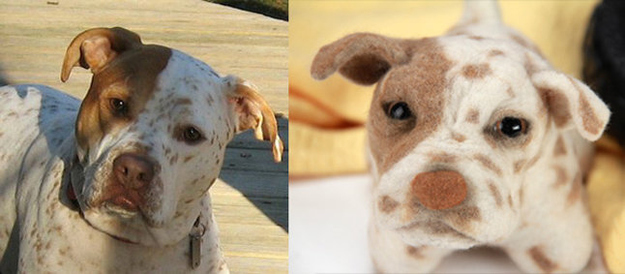 Yo dawg, we heard you really like your dog, so we took a picture of your dog and made an identical plush dog…dawg. In an effort to keep that Xzbit joke alive and well, the people over at ShelterPups are creating custom stuffed dogs. Hand over whatever photos of your pooch you can supply, and they'll create a fuzzy little replica for the real dog to glare at suspiciously.