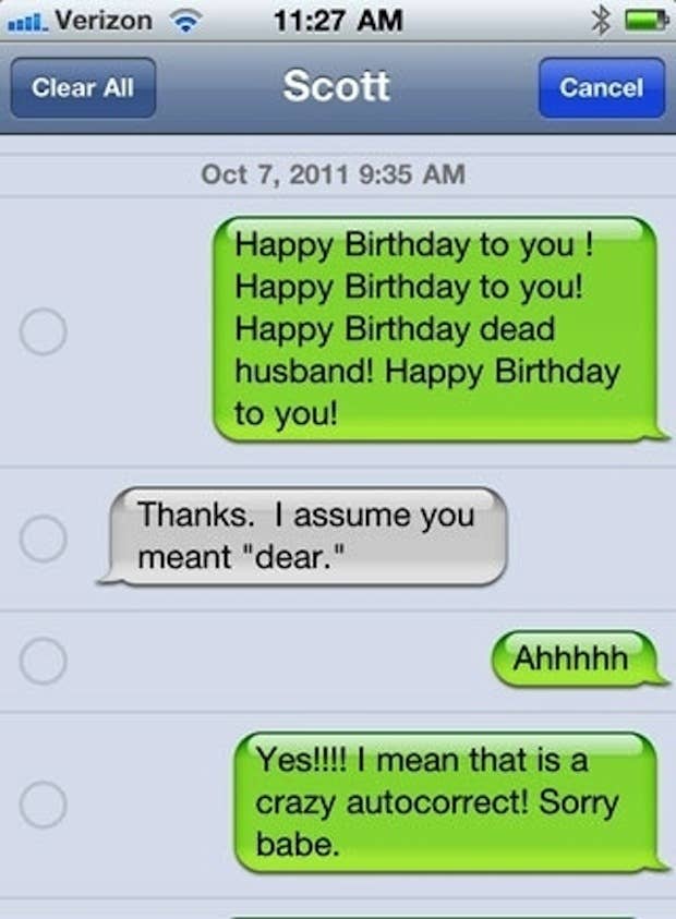 The 25 Funniest Autocorrects Of 2012