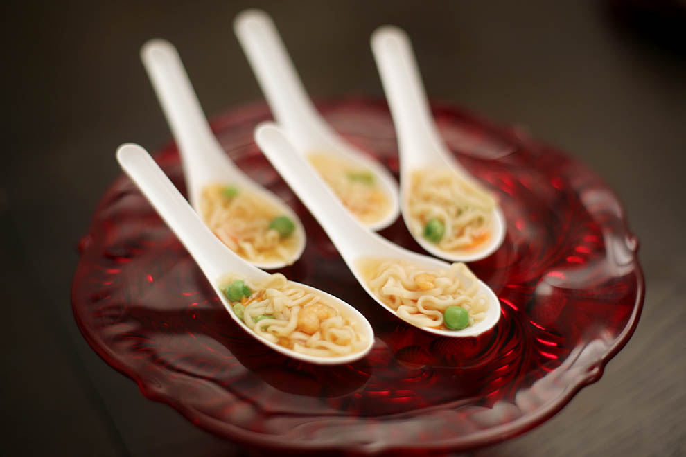 Just add water! We'll leave the choice of instant ramen brand to you; go with whatever feels right.