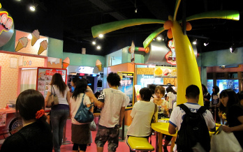 Tokyo has an entire Ice Cream City, with dozens of stands selling over 300 flavors of ice cream. It's the perfect spot to grab totally normal Japanese ice cream flavors like wasabi, eel, and cactus.
