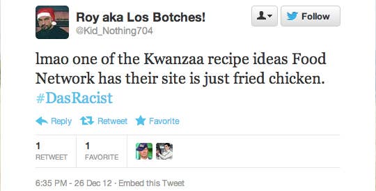 Is The Food Network S Kwanzaa Fried Chicken Recipe Racist