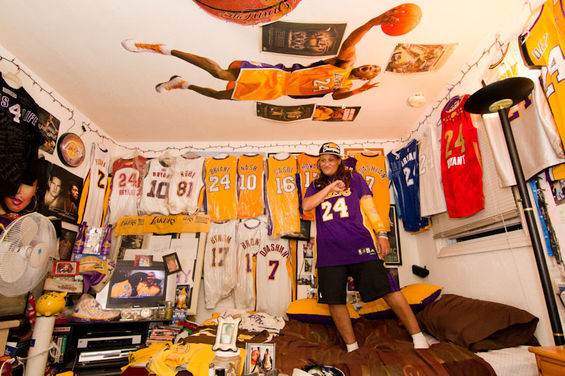 Of all the superfans, Dez was the only person to talk about numerous personal encounters with Kobe. With her mamba eyes on she spoke about living near Kobe in Corona Del Mar and how being a local helped her get to know Kobe better than most. She has much admiration for Bryant, The greatest and most precious thing to me about Black Mamba is I can call him a friend! I love how when we see each other at home or on the road it gets him hyped and he gives me that killer smile of his and the heart pound.