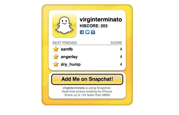 sexting gay snapchat names