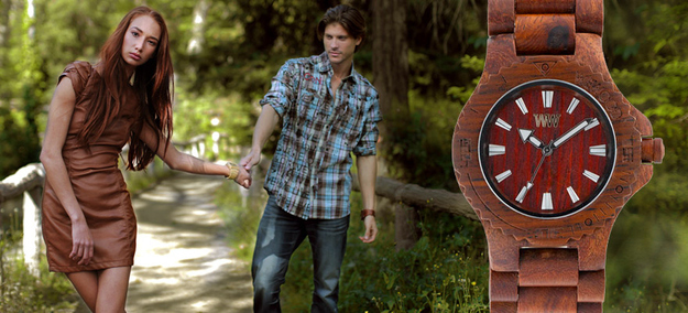 WeWOOD are watches that create a timepiece as natural as your wrist. They partner with American Forests to plant one tree for every WeWOOD watch purchased.