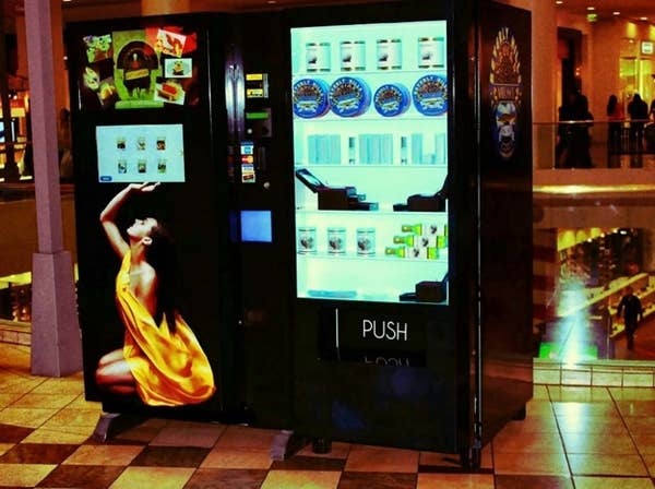 caviar vending machine RSL Top 50 unusual vending solutions