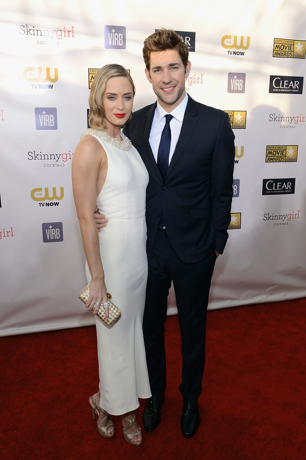 Emily Blunt and John Krasinski