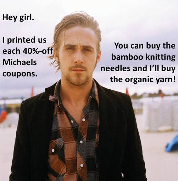 7 Things You Can Knit With Ryan Gosling