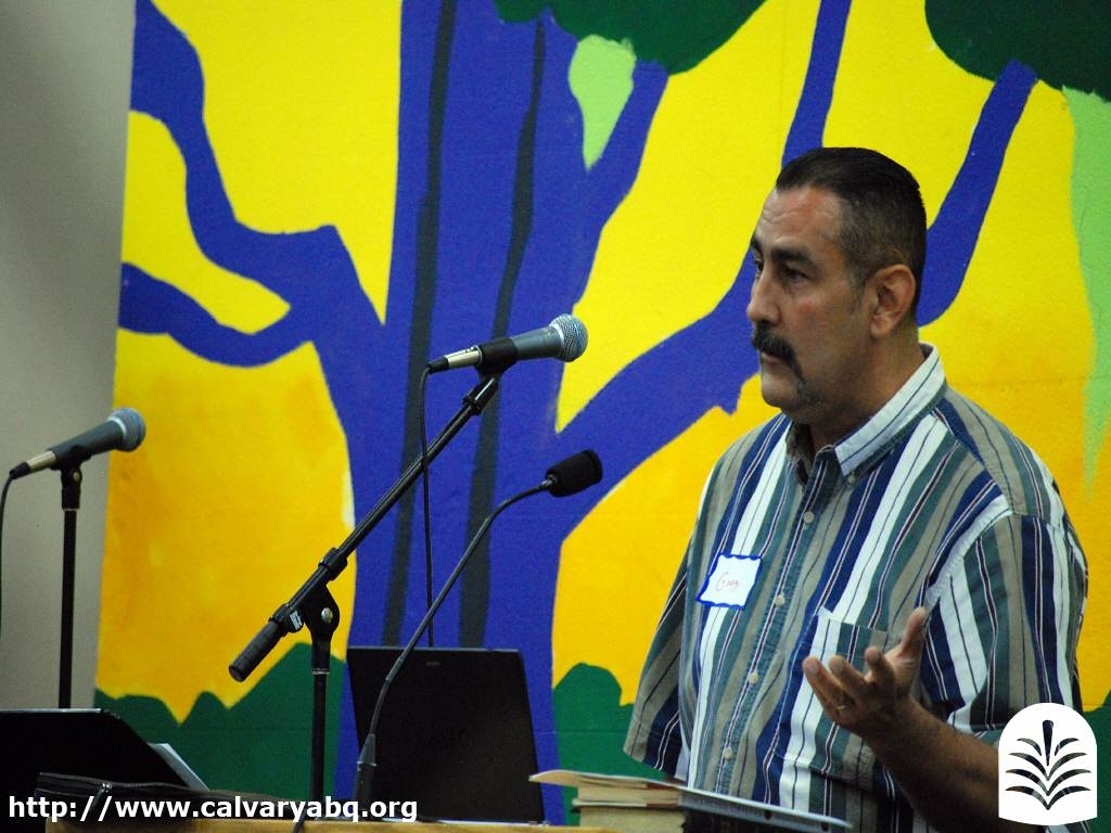 Greg Griego, who has been identified as one of the victims, speaks at a church event in 2009.