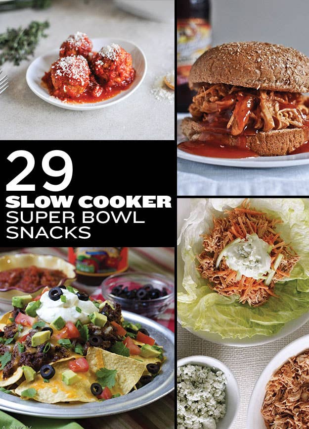31 Best Super Bowl Crock-Pot Recipes - Super Bowl Slow Cooker Ideas
