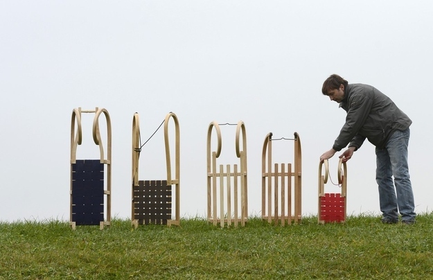 This family business in Germany produce up to 30,000 sleds every winter. They also craft furniture, which isn’t nearly as fun to ride downhill.