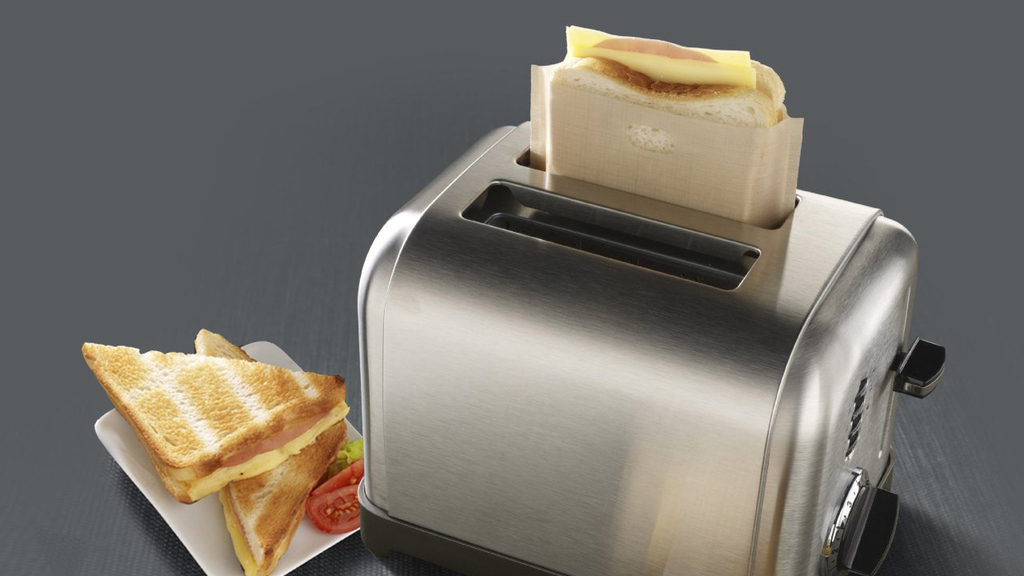 Making grilled cheese in your toaster? (Without setting your toaster on fire!?) This is a college student's dream come true.