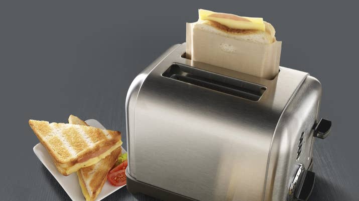 Making grilled cheese in your toaster? (Without setting your toaster on fire!?) This is a college student's dream come true.