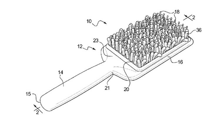 It's amazing how new this invention is (patented in 2011)! People with long hair can attest that washing your hair in the winter is no fun! Going outside with wet hair is uncomfortable and very cold. So inventing a device that is like a towel and hairbrush in one? Amazing.