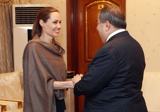 These days, Angelina is more famous for her charity work as opposed to her movies. Since first contacting the United Nations High Commissioner in 2001, she's visited refugees in more than 30 countries and formed the Jolie-Pitt Foundation, which has raised millions for organizations to help people in areas affected by wars and extreme poverty.