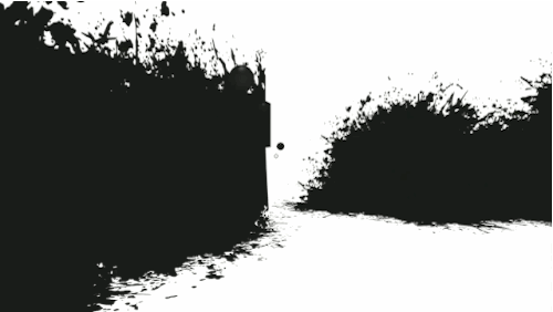 The first seconds of Unfinished Swan are set against, quite literally, an unmarked canvas. It's only as the player begins blotting the walls with black paint that the game lets itself become known in a brilliant blend of exploration and creation.