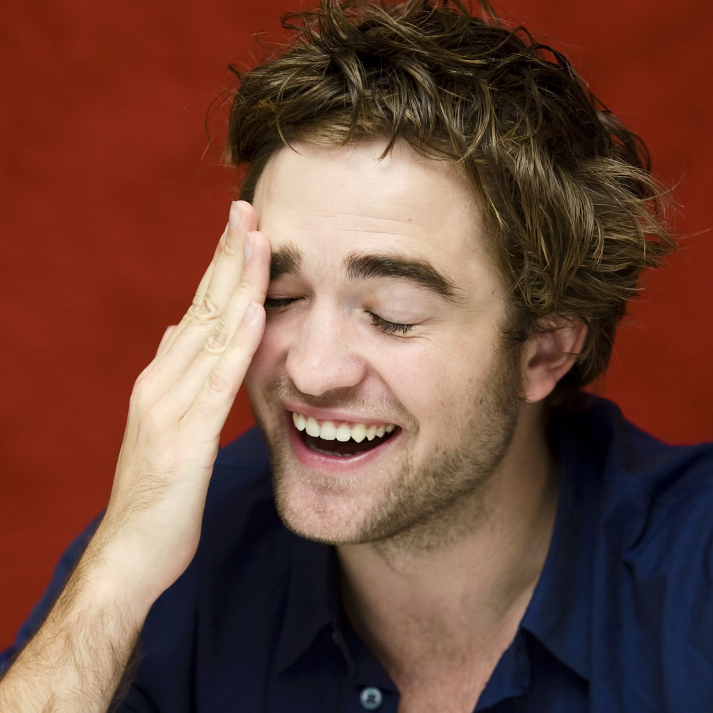 Robert Pattinson's eyebrows are so all-consuming that he is frequently forced to brush them aside during interviews and photoshoots, most likely leaving him in a quandry over whether he should just bite the bullet and trim that unruly facial foliage. However, I believe his eyebrows to be the transmitter of all his cinematic talent and supernatural abilities, so he should therefore LEAVE WELL ALONE.