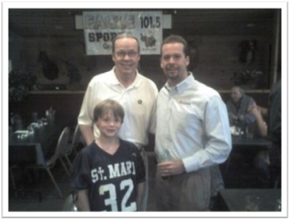 69. To interrupt George Blaha while he’s eating lunch.
