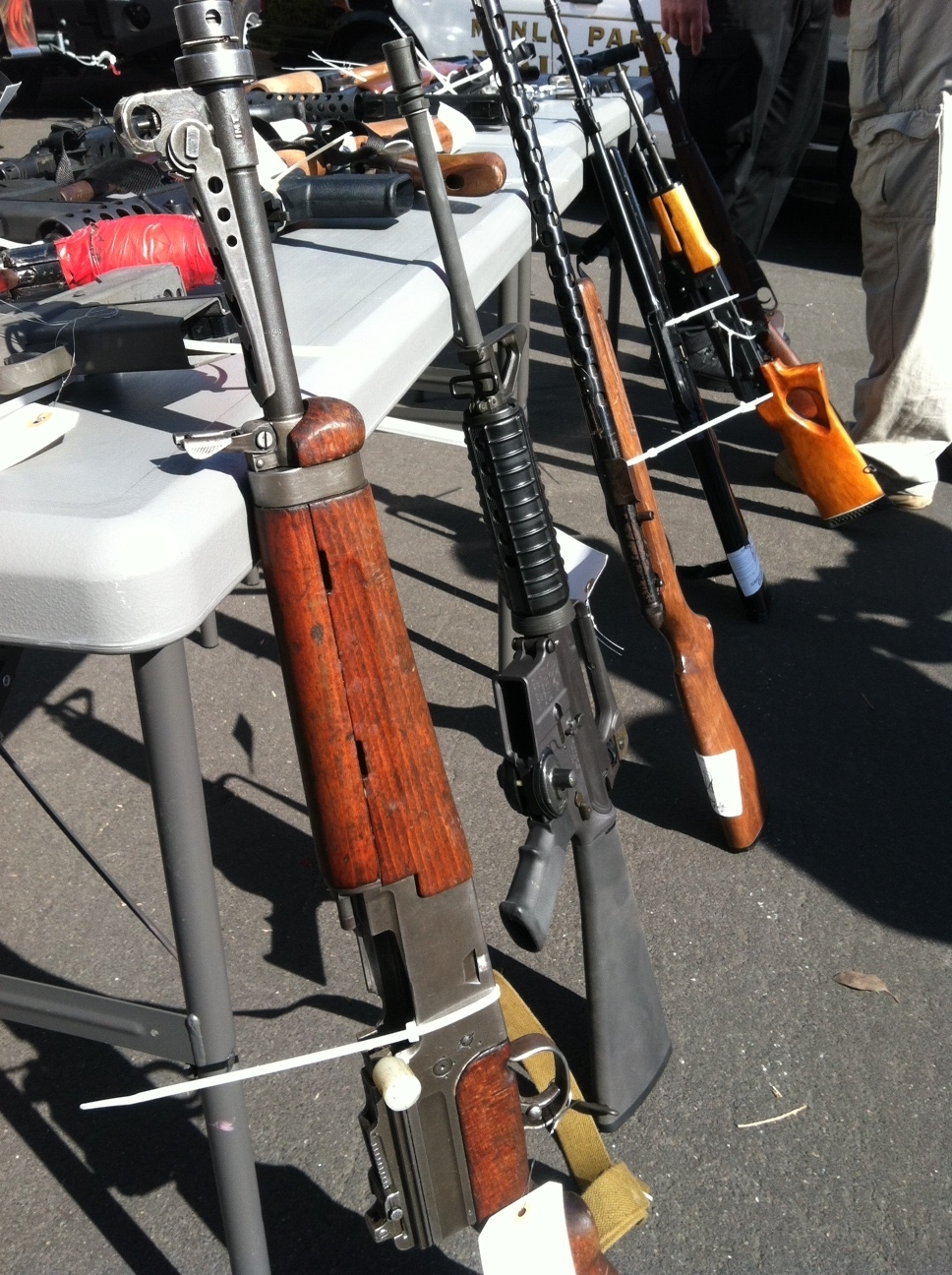 More than 450 Guns Collected at Gun Buyback Event - The Silicon Valley Voice