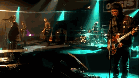 Listen closely: the beeping at 1:29 after the line 'Don't look back cos you know what you might see' is an attempt by Noel to say "Bugger All" in morse code -- although he's said in interviews he's not entirely sure if they got the code right. There's also some backmasking throughout the song, but especially at the 5:00 mark... they're saying "All my people right here, right now... d'you know what I mean? Yeah, yeah..."