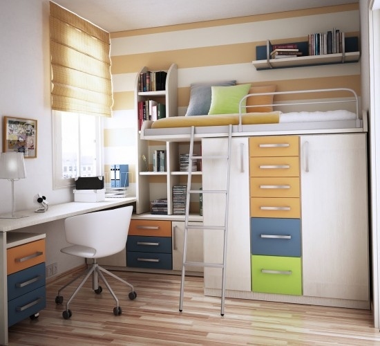 16 Totally Feasible Loft Beds For, Loft Bed With Closet And Desk