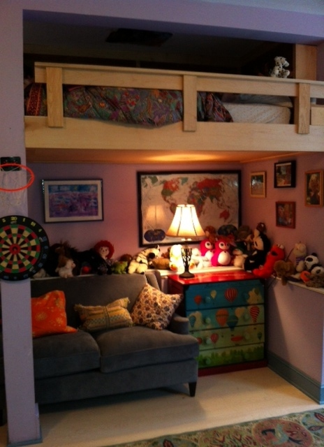 Loft bed for low ceiling deals rooms