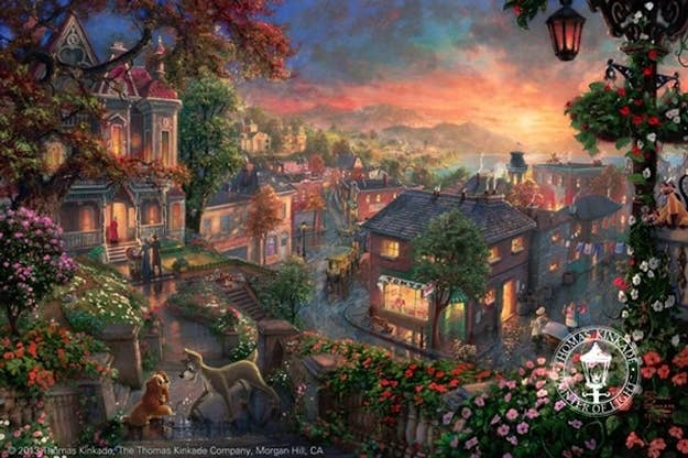 Thomas Kinkade Factory Continues To Churn Out Paintings A Year