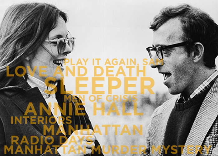 We all know the story of Woody and Diane. They started their romantic and professional relationship at the same time, which, some would argue, is never a good idea. After Allen cast her in his Broadway show (Play it Again, Sam) they dated for a year, then called it quits. They remained close friends and made a whole bunch of films together. Their last film together, oddly enough, was Manhattan Murder Mystery - a film that was supposed to star Allen's then-girlfriend Mia Farrow. Keaton stepped in last minute to fill her spot when Allen and Farrow started having some relationship troubles. Just gonna gloss over that weird "step-daughter" marriage thing, if that's alright with everyone.