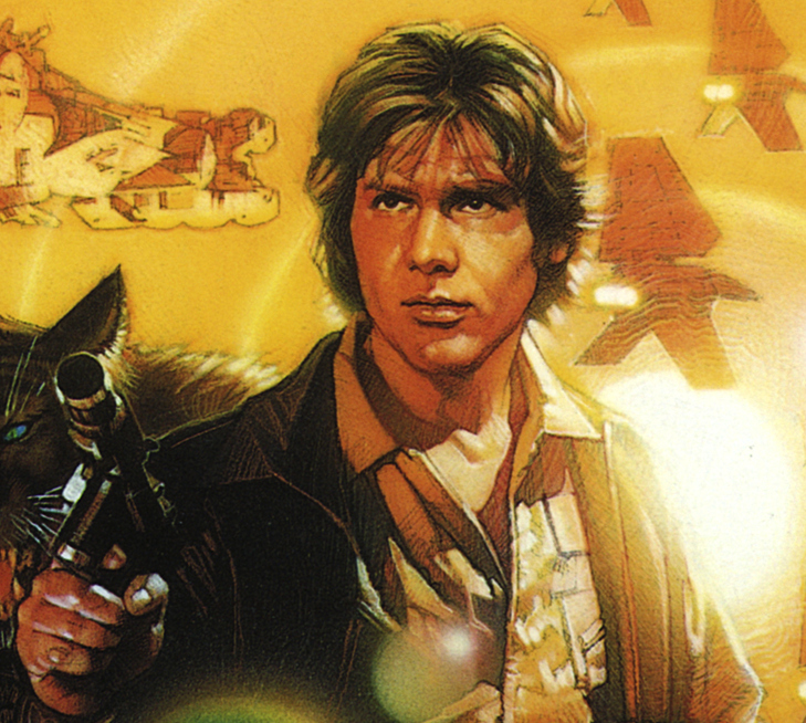 The cook on Shrike's ship, an elderly female Wookiee named Dewlannamapia (gesundheit!) took on Han as her own son, educating him about the world (and teaching him the Wookiee language). When Han attempted to escape Shrike's ship for good, Shrike tried to kill him, but Dewlannamapia sacrificed herself instead.