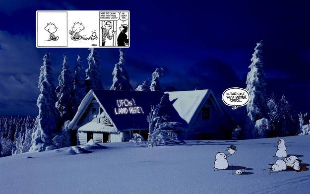Calvin Amp Hobbes Lovingly Inserted Into 13 Real World Backgrounds