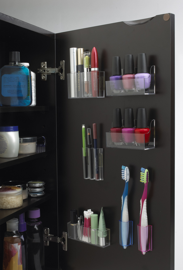 toothbrush storage small bathroom