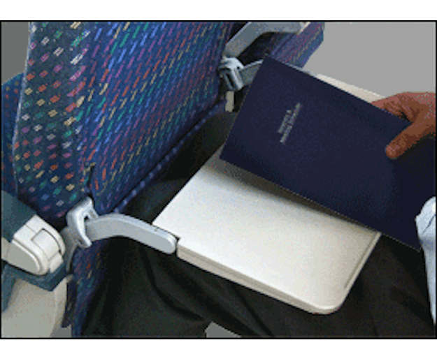 People in front of you won't be able to recline with this handy (and kind of anti-social) gadget.