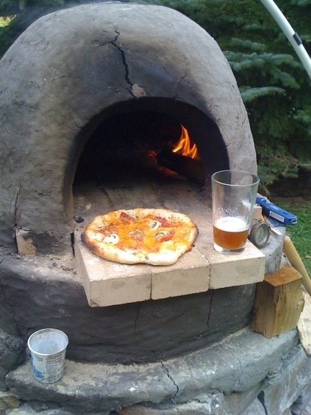 Build a backyard pizza oven.