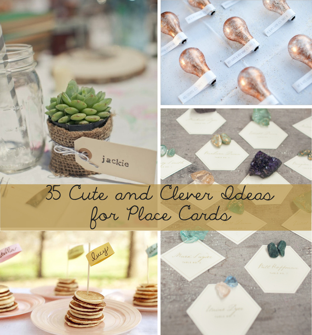 Wedding Place Card Designs 3