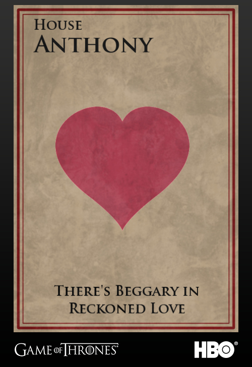 The original quote I wanted to use was "there's beggary in the love that can be reckoned," but it didn"t fit.