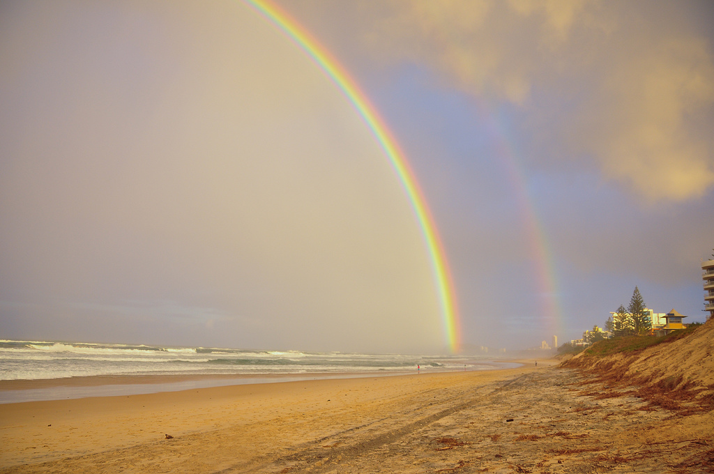 They have rainbows!