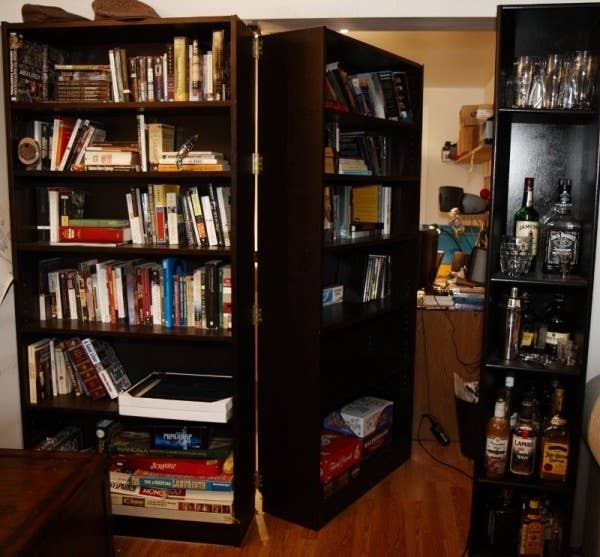 Maximize Space With Room Dividers, Diy Bookcase Wall Divider